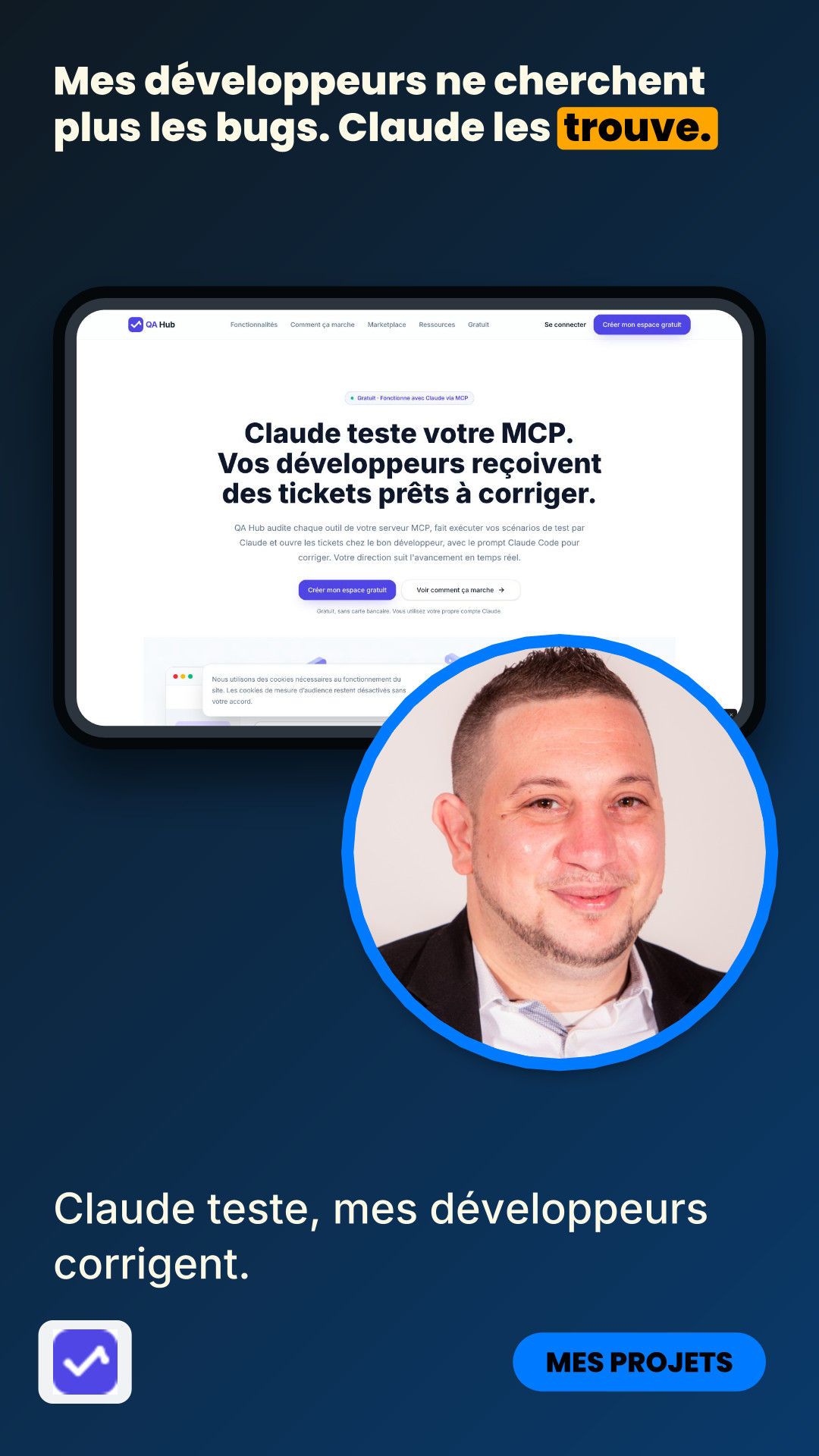 Mes développeurs ne cherchent plus les bugs. Claude les trouve