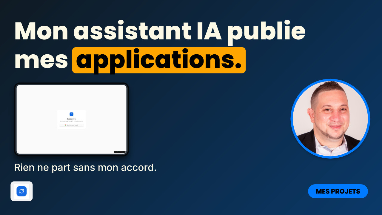 Vidéo : ReleaseSync : mon assistant publie mes applications
