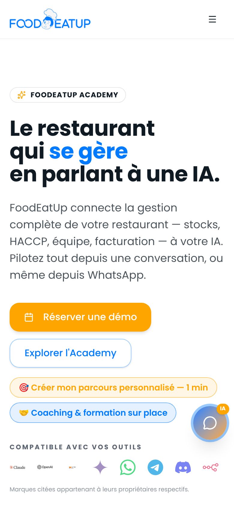 Mon Académie — accueil mobile